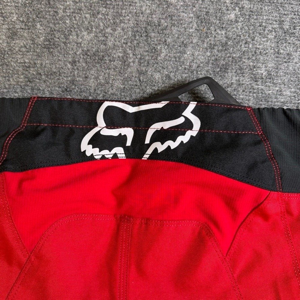 Fox Racing 180 Motocross Riding Pants Red Black Youth 12-14-28 - Picture 9 of 14